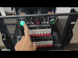 3-phase AC Resistive load bank (Rack mounted)