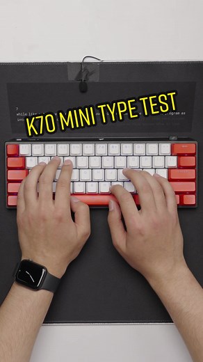 Corsair K70 Pro Mini Type Test