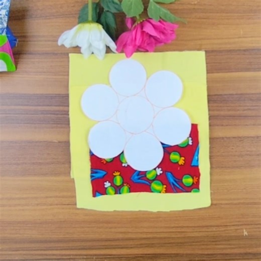 How to Make a Flower-Shaped Denim Coaster | Knitting Hobby