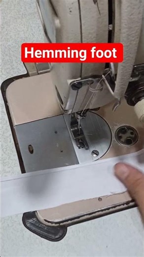 hemming foot tutorial #ussewtips #sewingtutorial #sewingtips