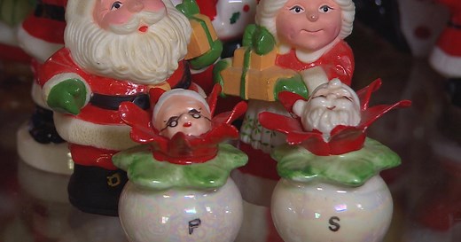 At the annual Novelty Salt and Pepper Shaker Collectors Convention, there's a whole lot of shaking going on