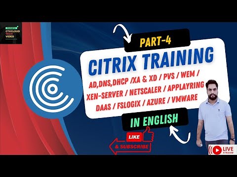 04 Citrix training Installation of Citrix License Server ( English )