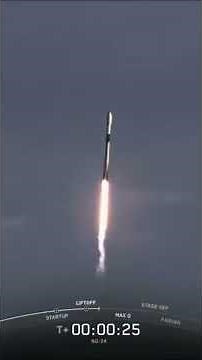 Falcon 9 Sends Cygnus NG-24 to Space Station 🚀 11,000 lbs of Cargo #youtubeshorts