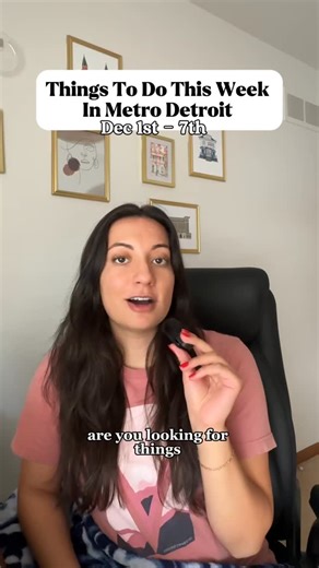 ✨ Things To Do in Metro Detroit This Week (Dec 1–7, 2025) Detroit is in FULL holiday mode — lights, shows, markets, and cozy winter vibes all week long. Here’s your full breakdown for what’s happening around the city ⬇️🎄❄️ 🐙Red Wings Game 📅 Dec 2nd | ⏰ Time Vary 📍 Little Caesars Area Check out their special ticket packages for a treat! 🚗 Magic of Lights — Drive-Thru Experience 📅 Run from Nov 21 to Jan 3 ⏰ 6 PM – 9 PM |📍 Pine Nob A cozy, family-friendly drive-through packed with digital an