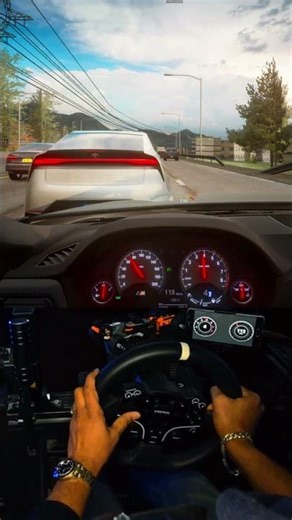 BMW M3 F80 High-Speed Traffic Cutting | Assetto Corsa Gameplay (Moza R5 Setup) #shorts #viralvideo