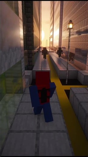Minecraft, its Spiderman though!