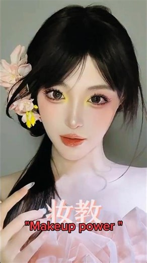 The Power Of A Makeup ☠️🔥[155] #makeup #powerofmakeup