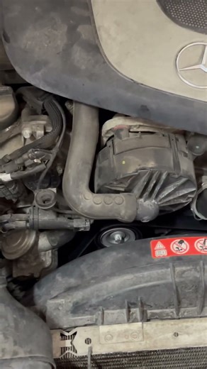 2007 Mercedes SLK280 How to change alternator Parts 1/13