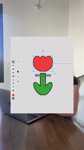 We love the shape builder tool 🤭🧡 #shorts #design