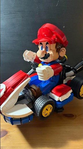 Super Mario Lego Mario Kart build #shorts #3second #mariokart #nintendo