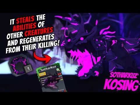 IT STEALS THE ABILITIES OF OTHER CREATURES AND REGENERATES FROM THEIR KILLING! |Creatures of Sonaria