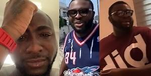 Davido in tears as he loses his close friend to death (video) - YabaLeftOnline