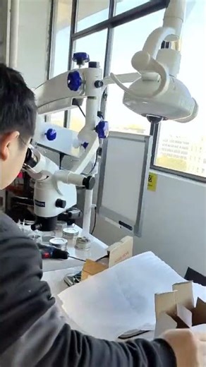 ENT treatment with Microscope and patient chair #equipment #medical