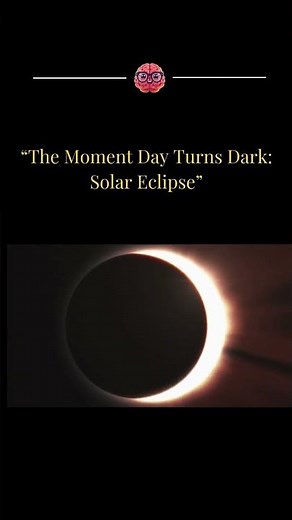 🌞🌑 What Is a Solar Eclipse? | When the Moon Blocks the Sun | #moon #space #nasa #solareclipse