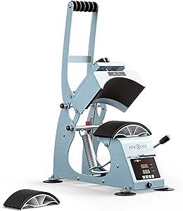 HTVRONT Hat Press Machine - Hat Press Heat Machine for Caps with 2 Platens & Caps Stretcher, Hat Heat Press Machine for Caps with Precise Temp&Timer Control for Heat Transfe Vinyl, Sublimation (Blue)