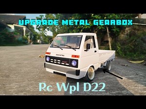 Upgrade metal gearbox rc wpl d22