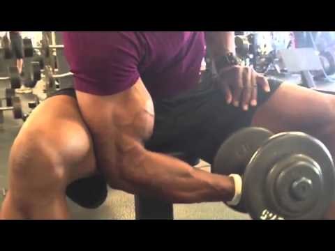 Build bigger biceps - faster (how to do Dumbbell Concentration Curl)