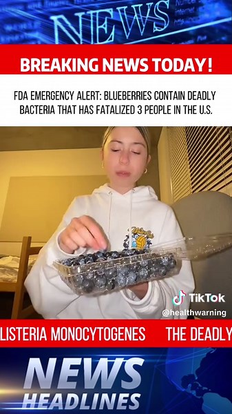 Deadly Blueberry Contamination: Health Warning Explained