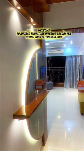 2BHK FLAT FURNITURE INTERIOR DESIGN #2bhk #furniture #interior #design #shorts #viral #trending