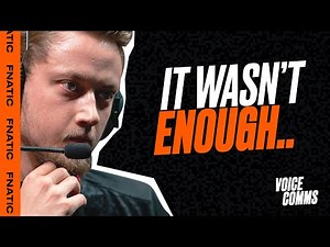 It wasn't enough.. | Fnatic Voice Comms - LEC Spring Final (FNC vs G2 Esports)