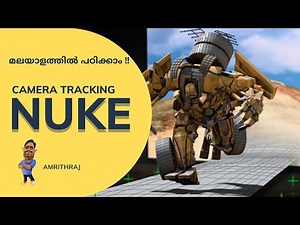 NUKE CAMERA TRACKING MALAYALAM TUTORIAL