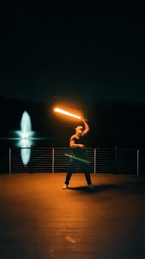 Orange Lightsaber Training (Neopixel)