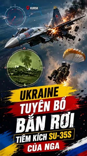 Latest Military News | Ukraine Claims to Have Shot Down a Russian Su-35S Fighter Jet #military #m...