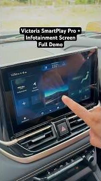 Maruti Suzuki Victoris infotainment screen SmartPlayPro Plus - complete tour.