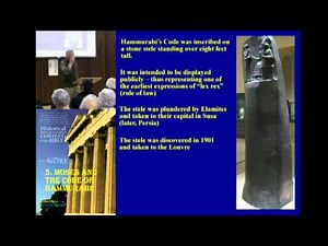5. Moses and the Code of Hammurabi