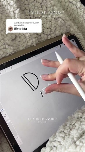 Mastering Procreate: Innovative Name Logo Design Tutorial #Procreate #DesignTips #ArtChallenge