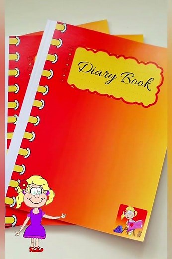 What would Your Child write in her diary today? | Diary Notebook for Kids by Gitte |