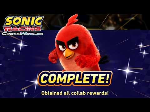 Sonic Racing: CrossWorlds (PC) // Full Game 100% Walkthrough (Angry Birds Festival)