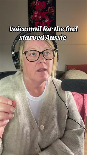 Voicemail for the fuel starved Aussie in all of us. You can purchase this voicemail from my bio. 👍🏼 Support human voices. #fuelprices #voicemail #australians