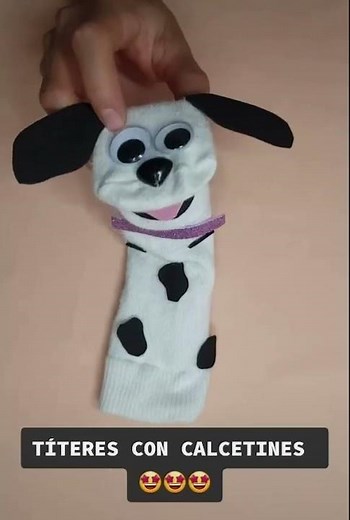 Cómo realizar un títere súper fácil y bonito!🧦✂️