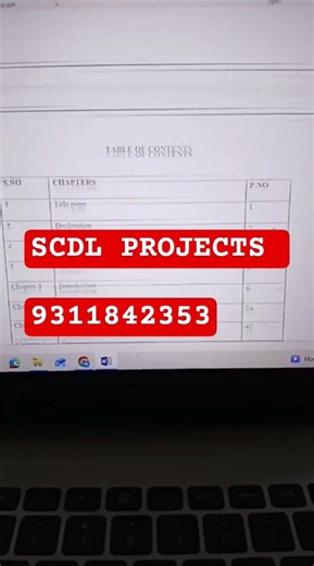 SCDL PROJECTS | FINAL YEAR MBA PROJECT | #SCDL #symbiosispune