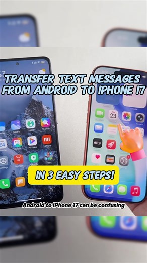 The EASIEST Way to Transfer Contacts from android to iPhone 17/iPhone 17 Pro (iOS 26)