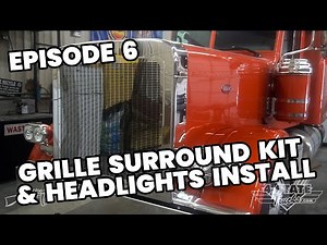 "Ranch Hand" Peterbilt 389 Installs - Grille Surround Kit & Headlights - EP 6