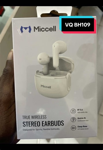 🚨 ARRÊTE DE PORTER DES ÉCOUTEURS NULS. 🚨 Si ton son ne frappe pas, c’est pas Miccell. 🎧 MICCELL TRUE WIRELESS 💣 BASS QUI TAPE FORT ⚡ Bluetooth 5.4 – zéro coupure 👆 Tactile intelligent 📞 Appels clairs même dans le bruit 🔋 Autonomie solide charge Type-C 🔥 Pour la musique 🔥 Pour les appels 🔥 Pour le style 👉 Petit prix. Gros son. Zéro compromis. 📲 DM MAINTENANT ⚠️ STOCK TRÈS LIMITÉ ⏳ Après c’est fini. #creatorsearchinsights #miccellsenegal #miccell #senegalaise_tik_tok #accessories @thie