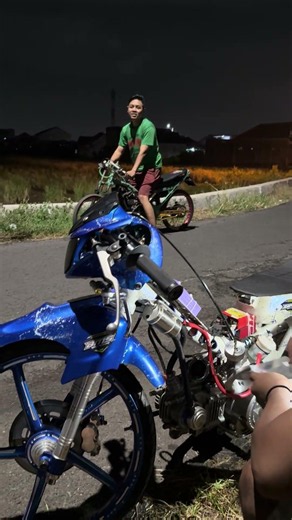 Seting motor satria fu 200 cc masku