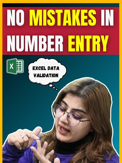 Excel Data Validation Uses You MUST Know 🚫📊 #learnontiktok #ExcelForEveryone #educationalcontent #excelforbeginners #learnexcel #excelshortcuts #excelreels #OfficeTips #ProductivityHacks #ViralExcel #excelentiktok #exceltrick #edutok #excelpro #excelvali #excel #excelsheet #excelnepal #tableinexcel #Tableinexcel #datavalidation #datavalidationexcel
