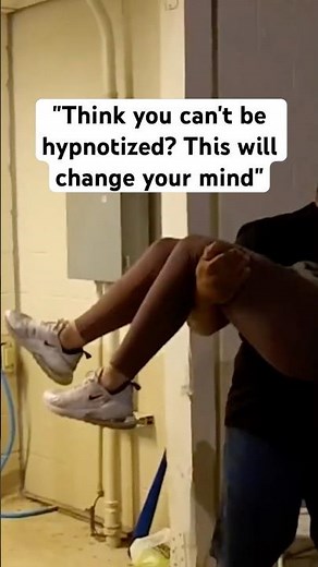 Think you can't be hypnotized ? This will change your mind.