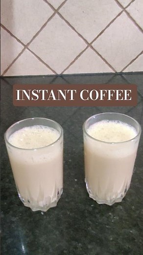 How to make Instant Coffee - Nescafe-Bru-Continental #shorts #coffee