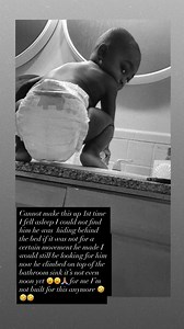 Cannot make this up 1st time I fell asleep I could not find him he was hiding behind the bed if it was not for a certain movement he made I would still be looking for him now he climbed on top of the bathroom sink it’s not even noon yet 😩😩🙏🏽 for me I’m not built for this anymore 🤣🤣🤣 granny is tied 🙌🏼🙌🏼 | Trin Bin