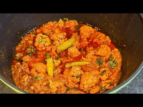 Easy and Delicious Cauliflower and Gobhi Curry Recipe | Simple & TastyCurry#Dhaba Style Gobhi Ki Sab