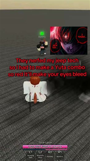 Yuta Combo Technique for Nerf Jeep Dummies