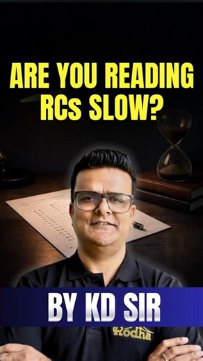 Why You Struggle with RCs (And How to Fix It) | KD Sir Rodha