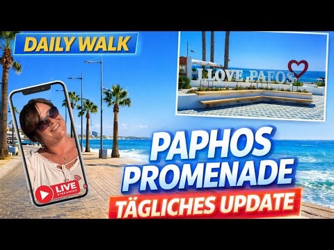 Paphos Zypern Live: Tägliche News, Promenade & Auswanderer Tipps mit Steffi