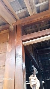 Installation of door stop molding on the door frame #woodworking #diy | Choirul Anwar