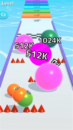 Ball Run Infinity Endless Rolling Challenge 😱🔥 #shorts