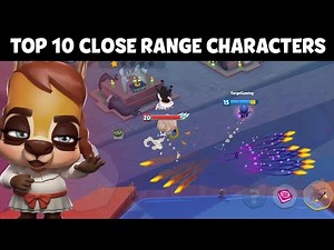Top 10 Deadly Close Range Characters | Zooba